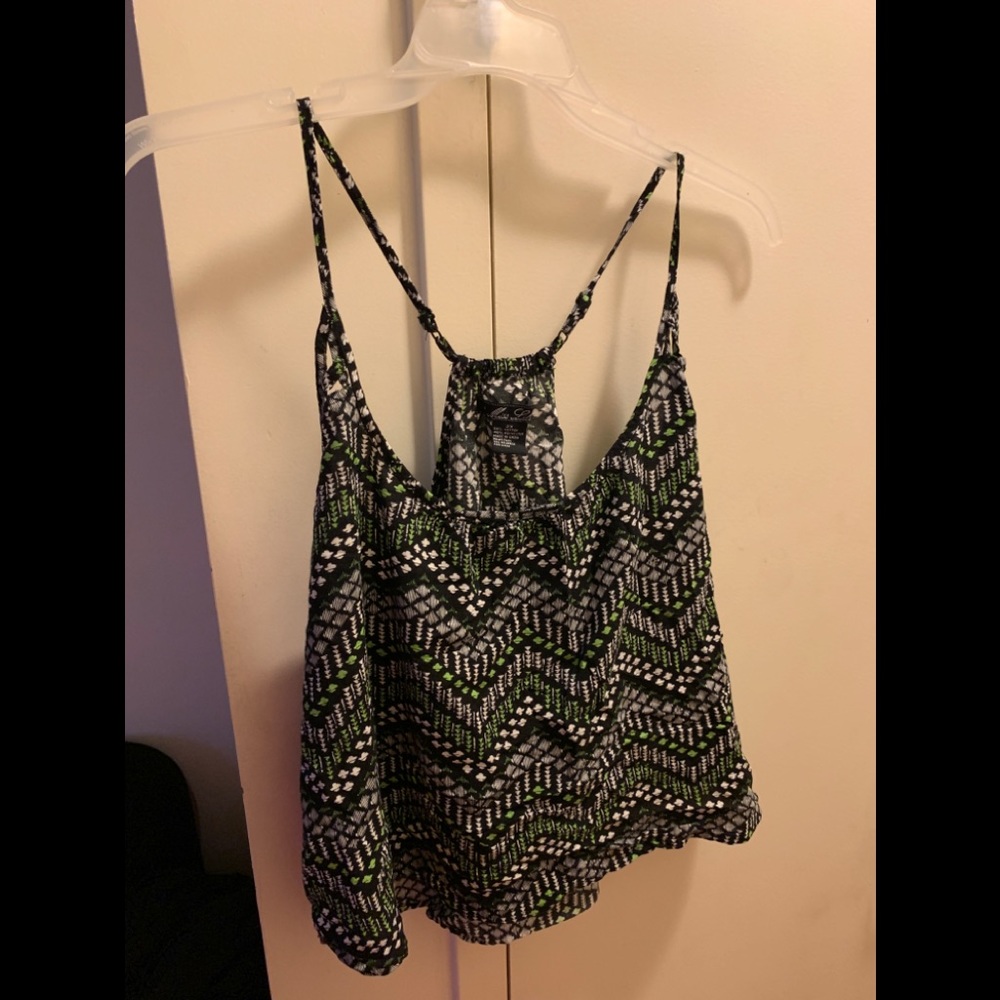 Tribal Pattern Crop Top